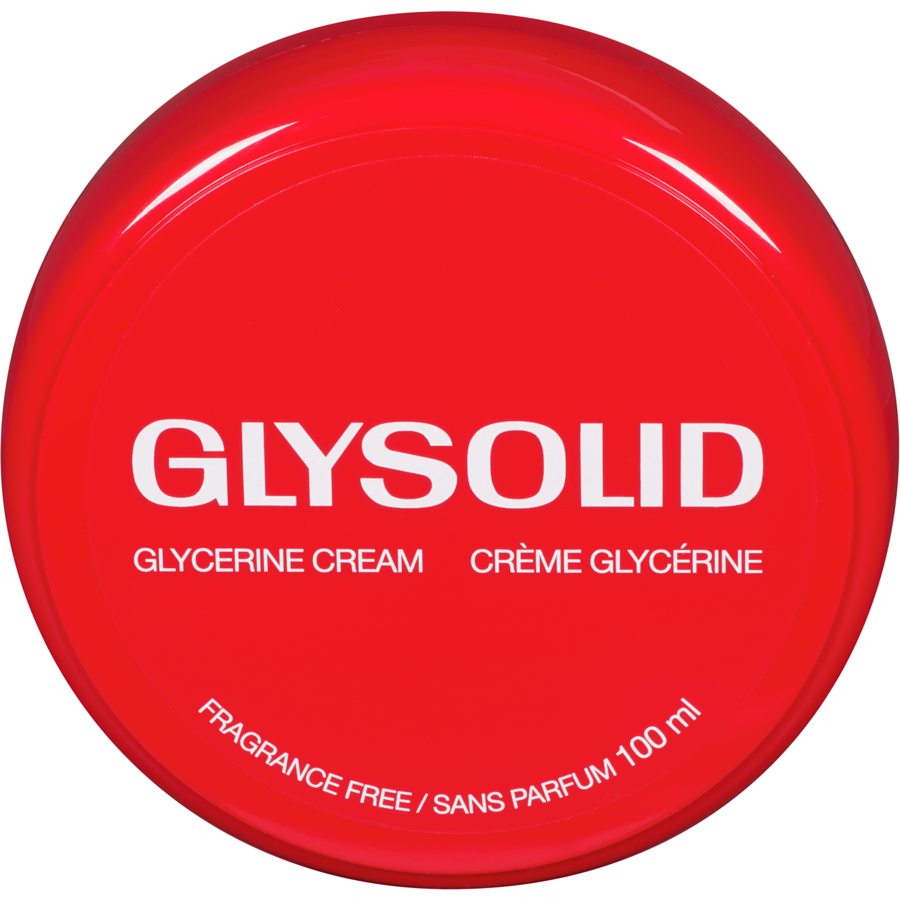 Glysolid Glycerine Cream, 100mL/3.5 fl. oz. Jar