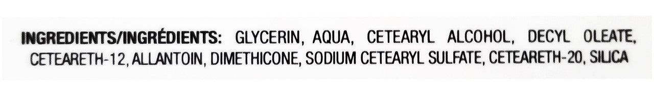 Glysolid Glycerine Cream, 100mL/3.5 fl. oz. Jar Ingredients