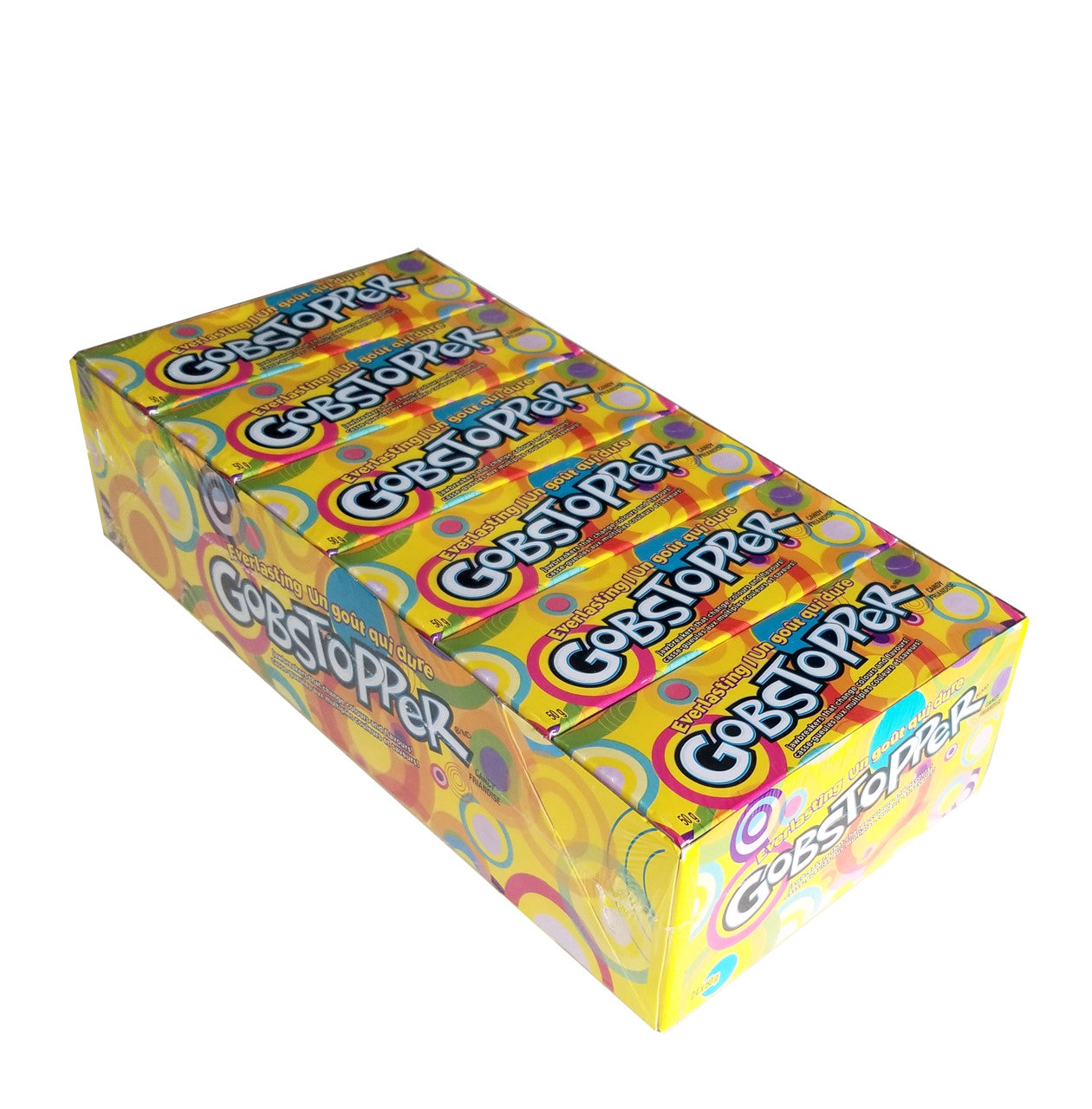 Everlasting Gobstopper Jawbreaker Candy, 24 x 50g/1.75 oz. Boxes (Imported from Canada)