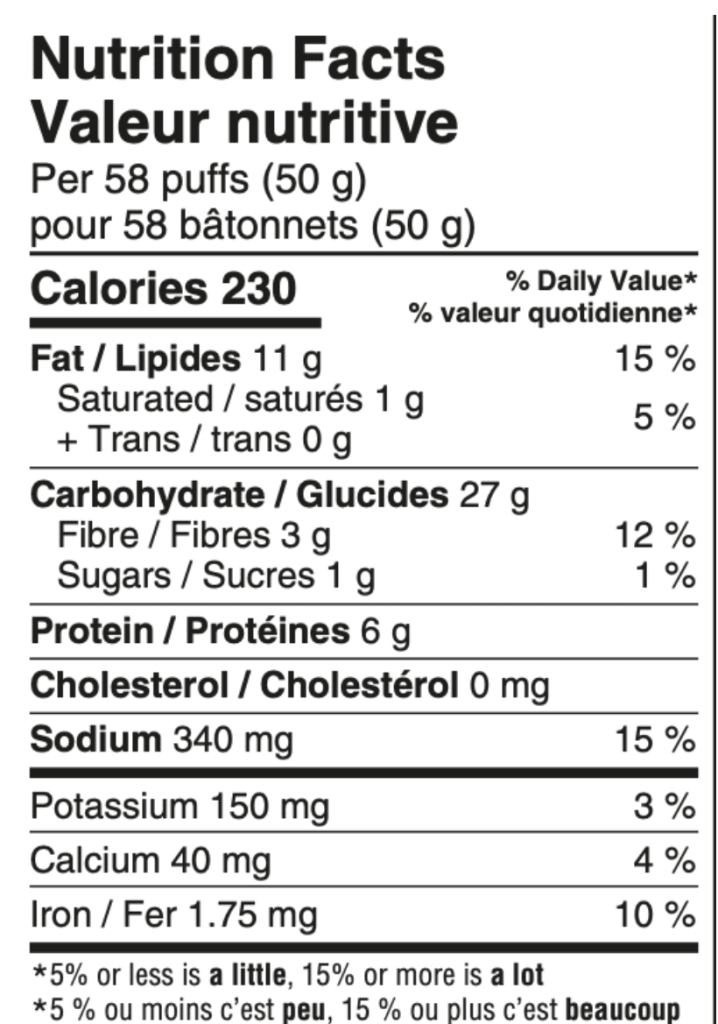 GoGo Quinoa Puffs, Vegan White Cheddar Puffs Snacks, 113g/4 oz. Bag {Imported from Canada}