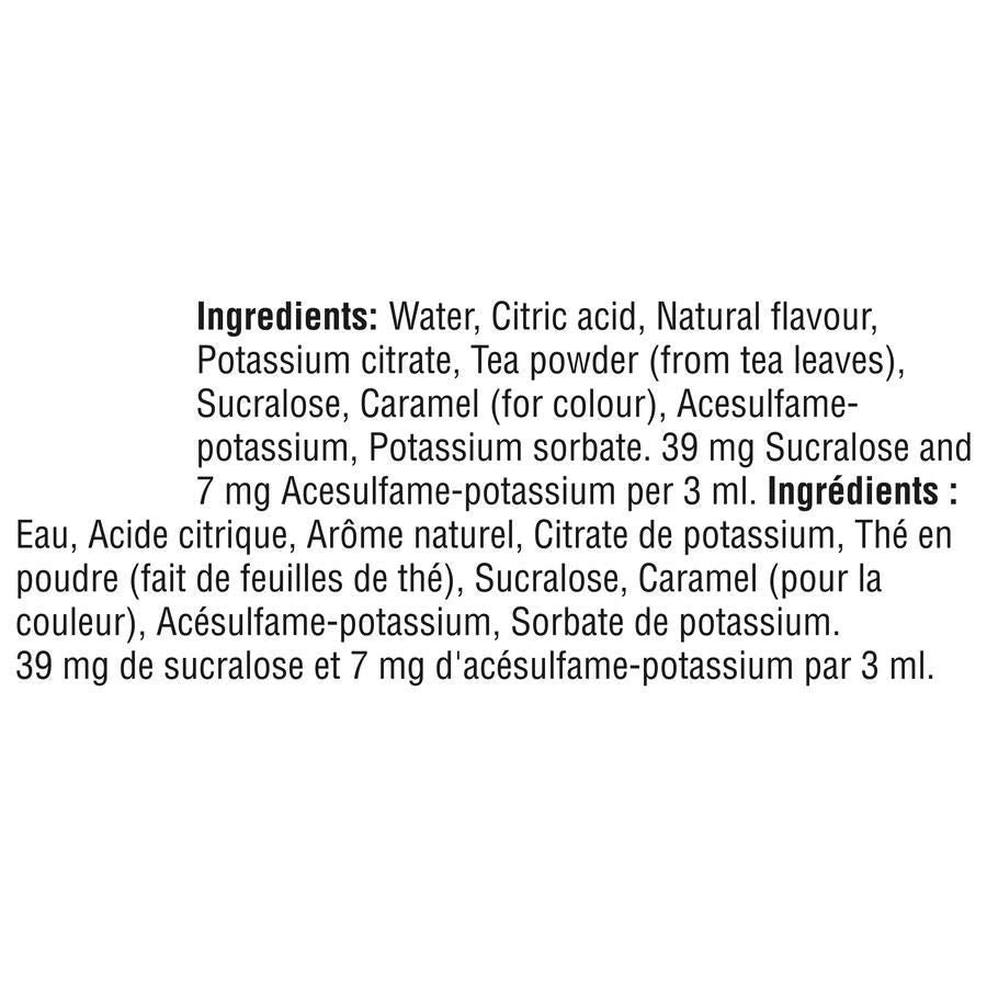 Good Host Original Iced Tea Liquid Water Enhancer, 52mL/1.8 fl. oz. Bottle Ingredients