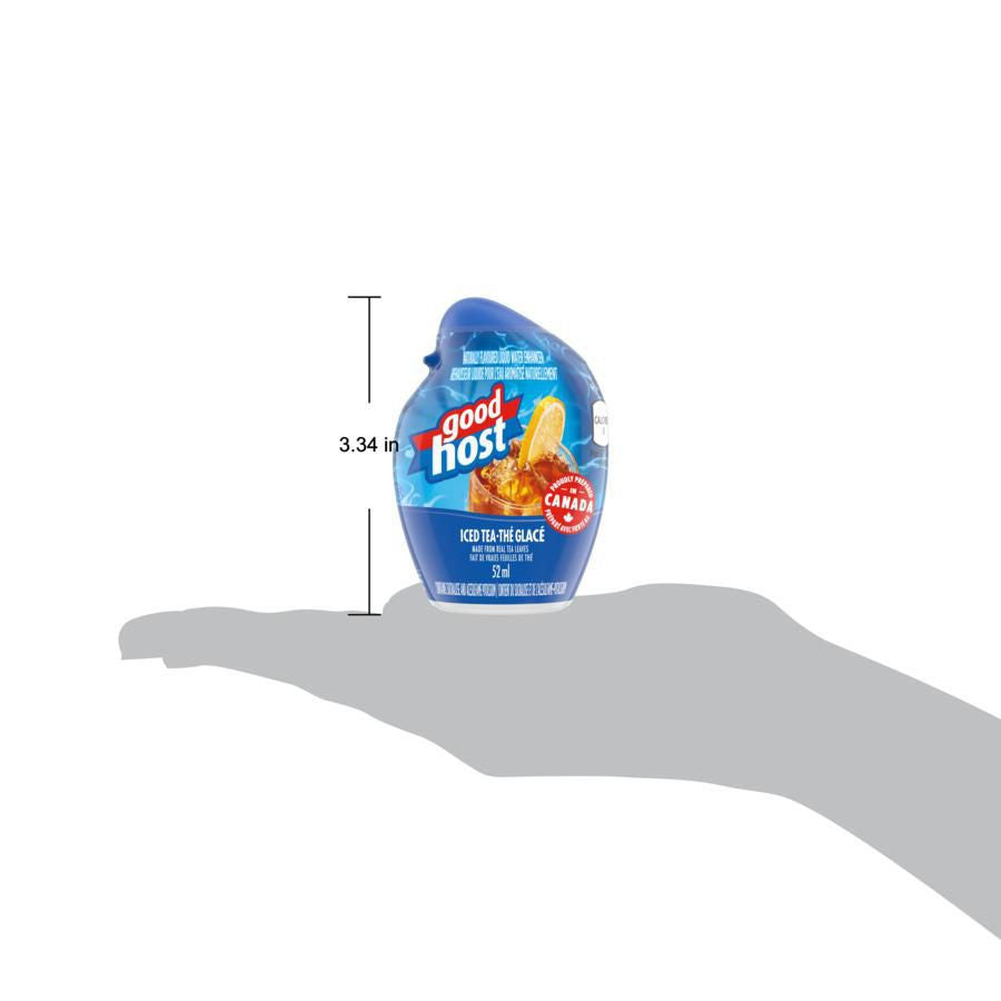 Good Host Original Iced Tea Liquid Water Enhancer, 52mL/1.8 fl. oz. Bottle Size