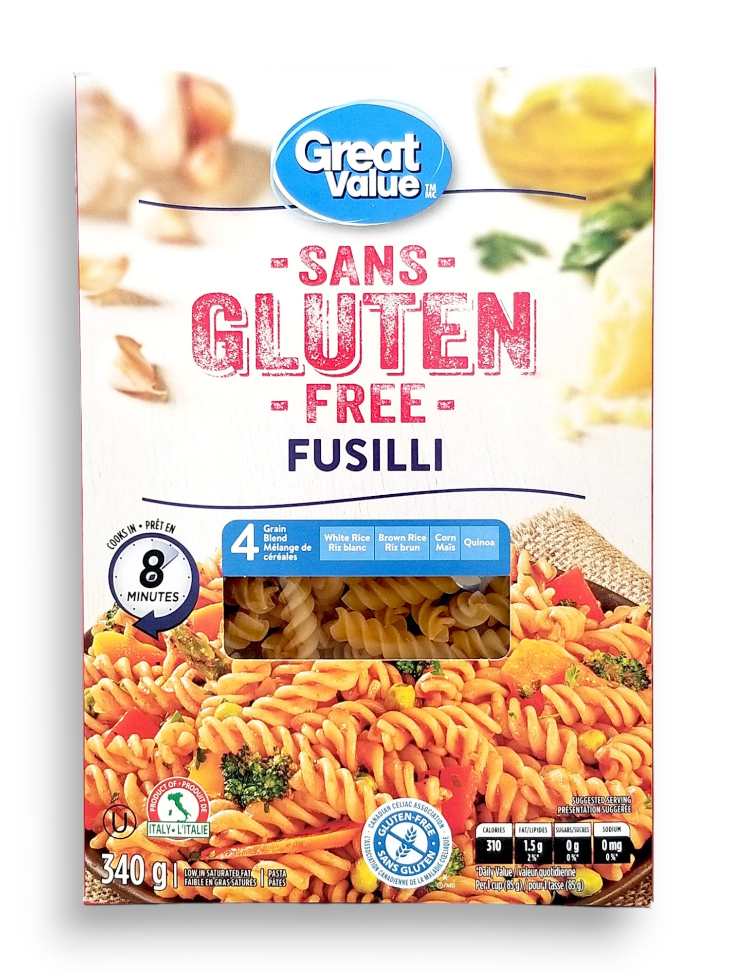 Great_Value_Gluten_Free_Fusilli_Pasta_340g_front