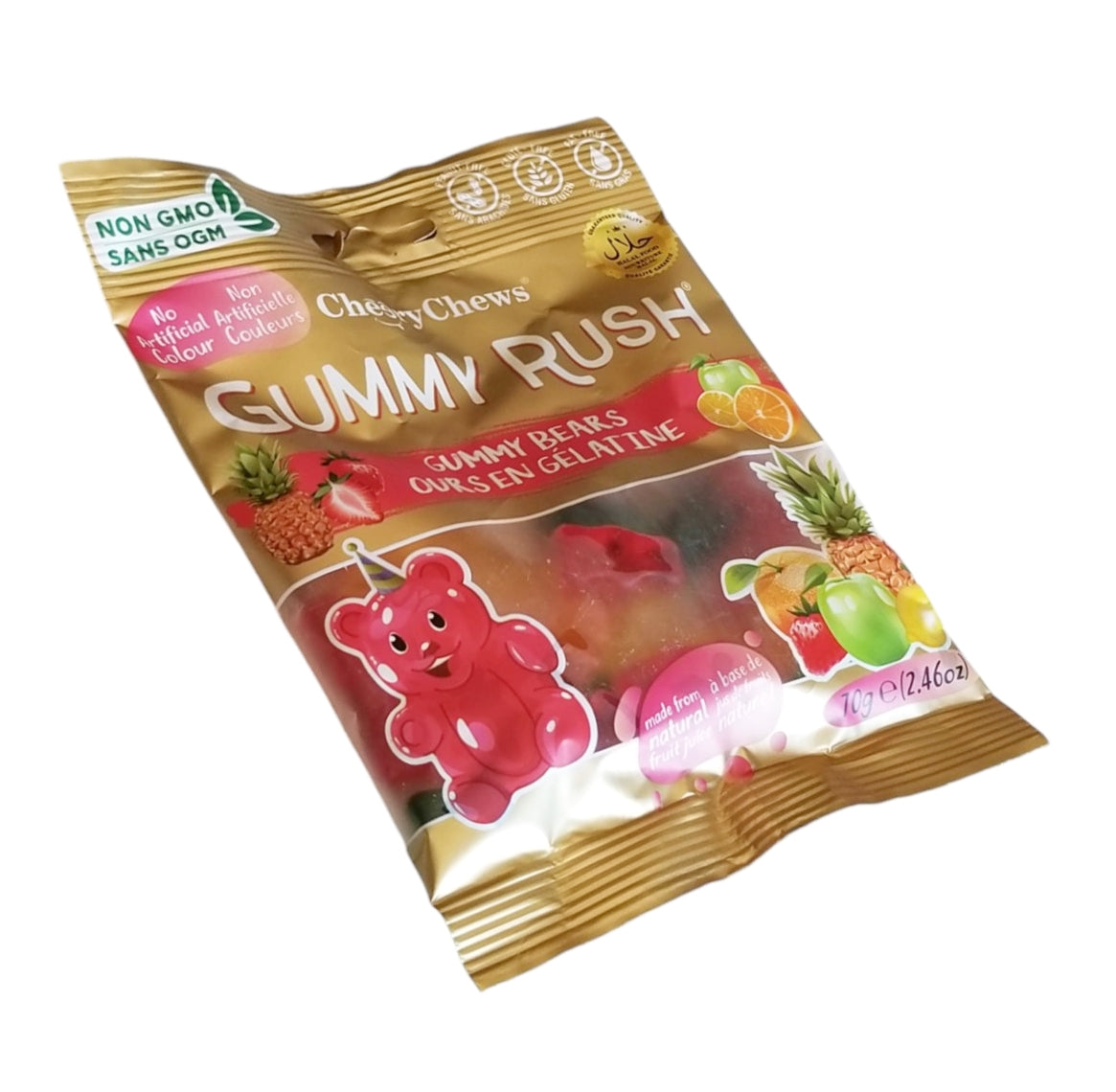 Gummy Rush Gummy Bears, 70g/2.5 oz. Bag