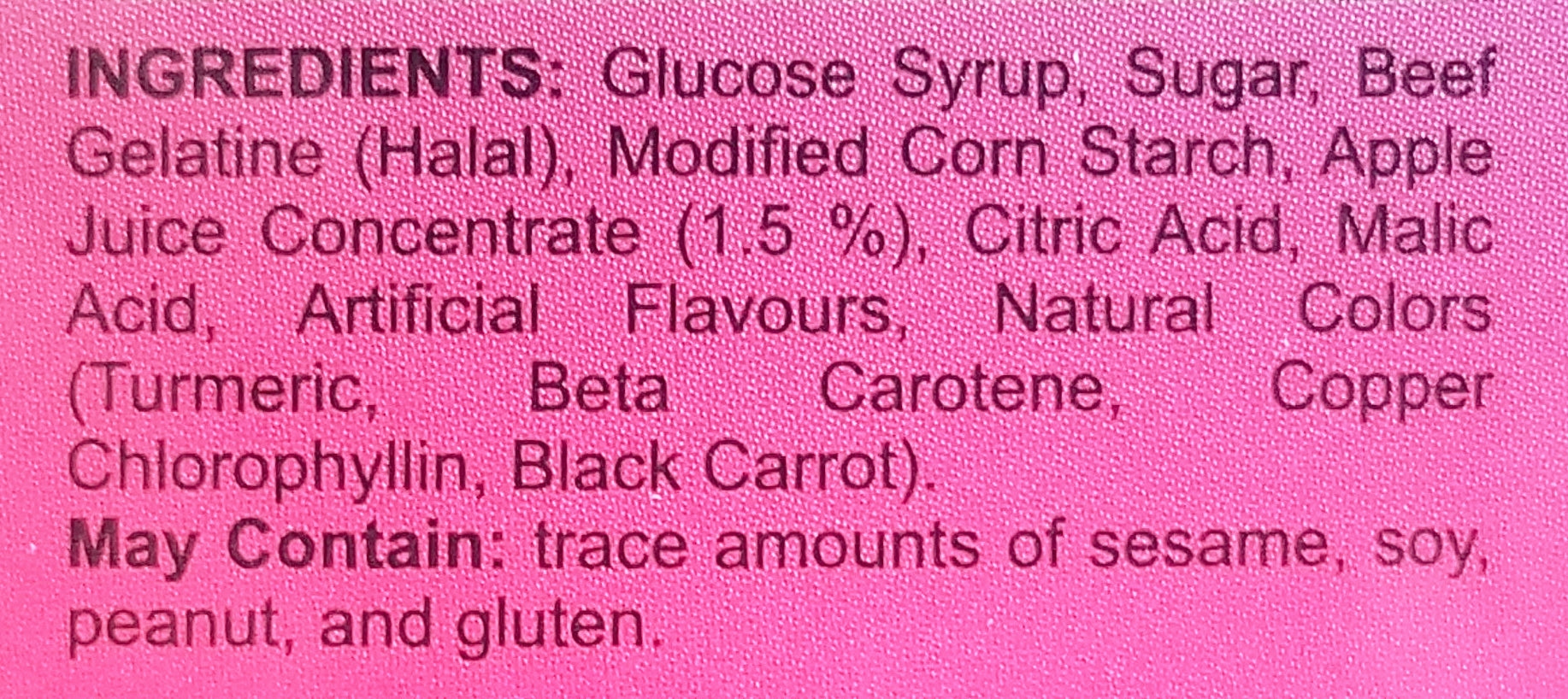 Gummy Rush Neon Worms Gummies, 150g/5.3 oz. Box