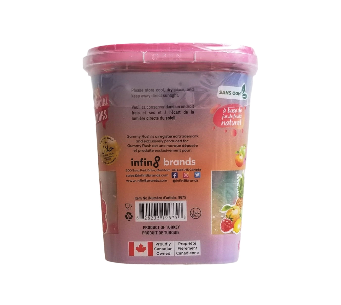 Gummy Rush Sour Party Mix, 150g/5.3 oz.
