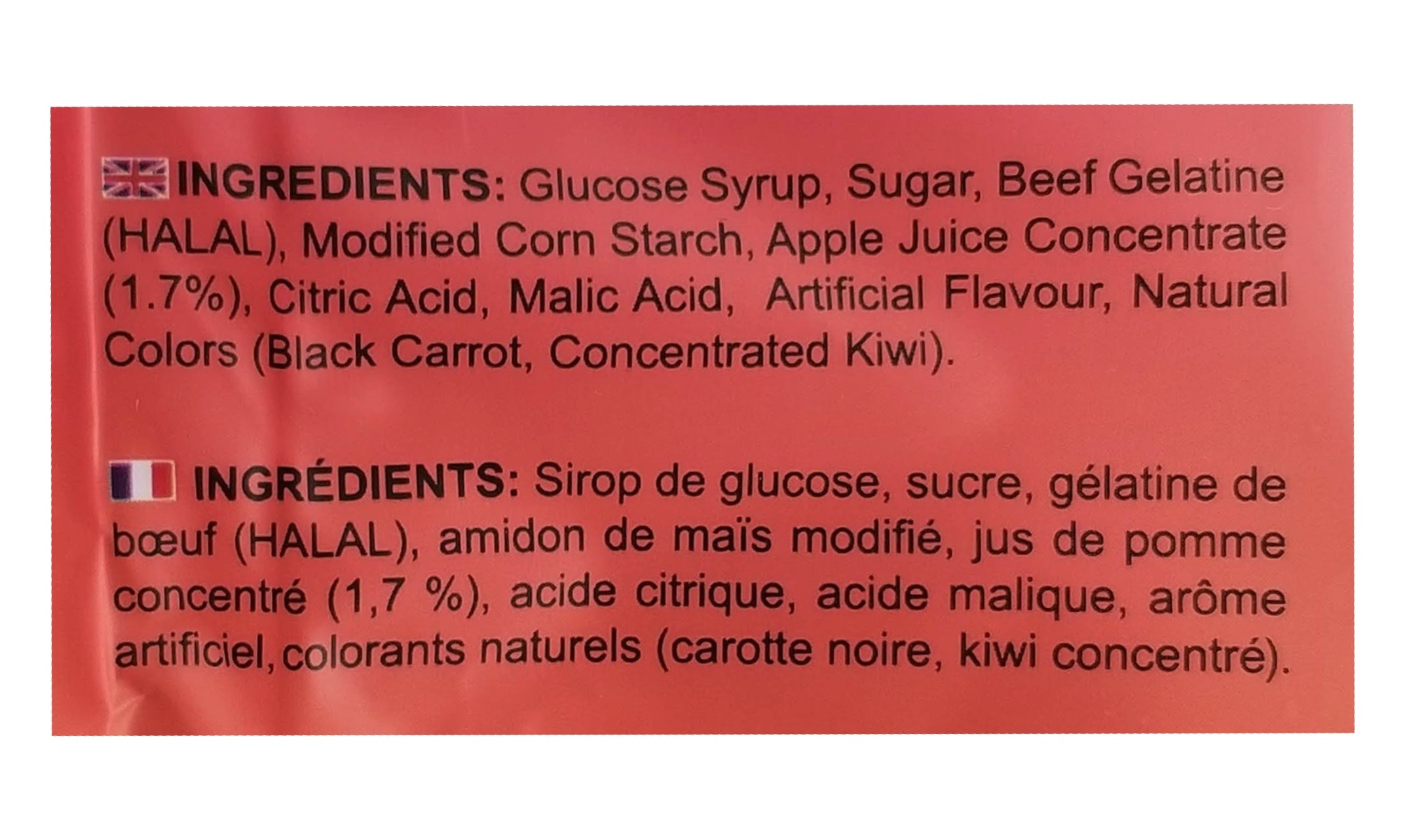 Gummy Rush Fizzy Cherries Gummies, 70g/2.5 oz. Bag