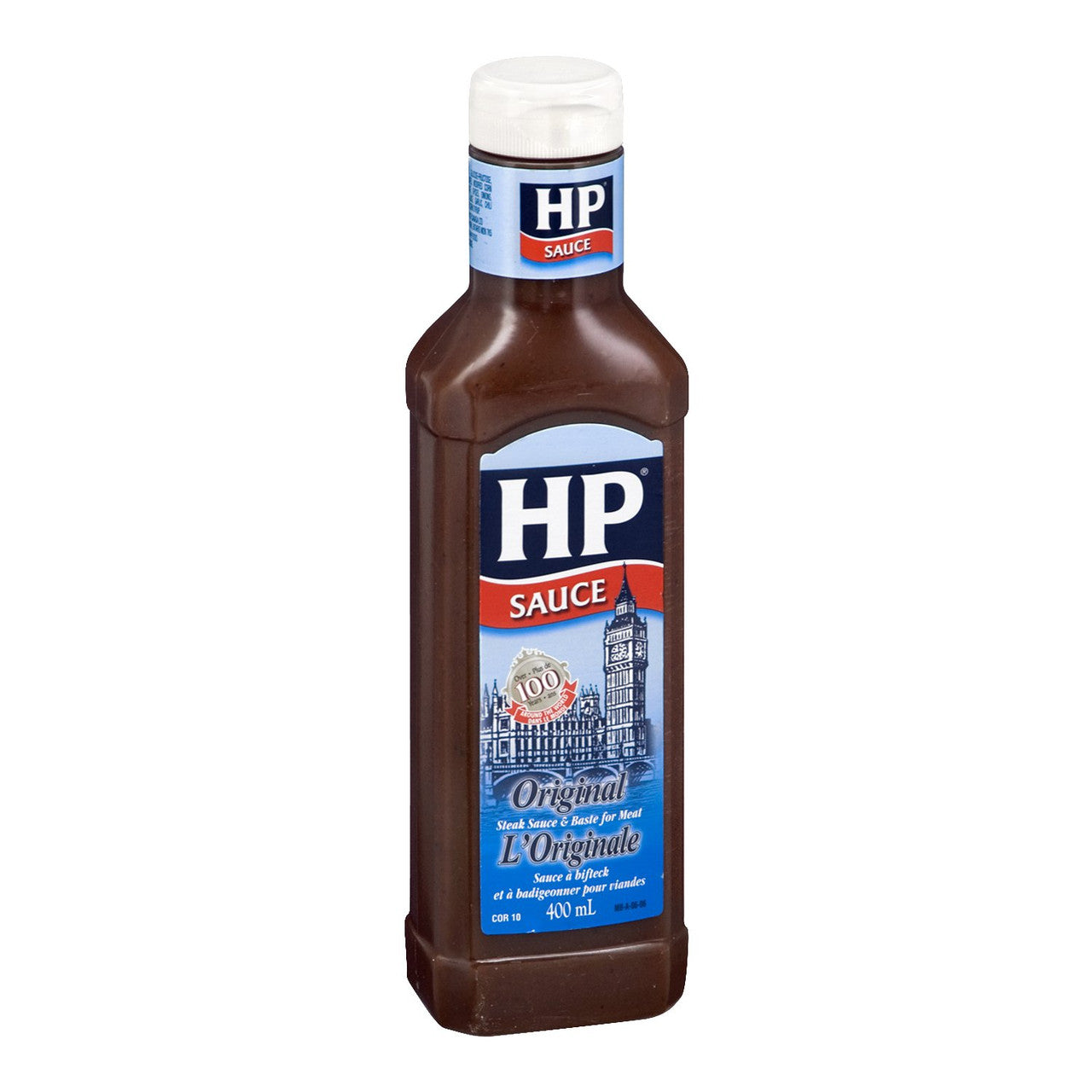 HP Sauce - Original 400ml/13.5 oz. Bottle Left Angle