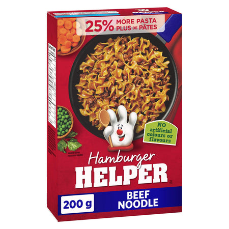 Hamburger Helper Beef Noodle, 200g/7.1oz Box