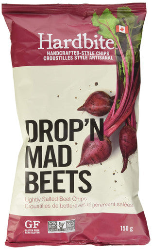 Hardbite Drop 'N Mad, Beet Chips, 150g