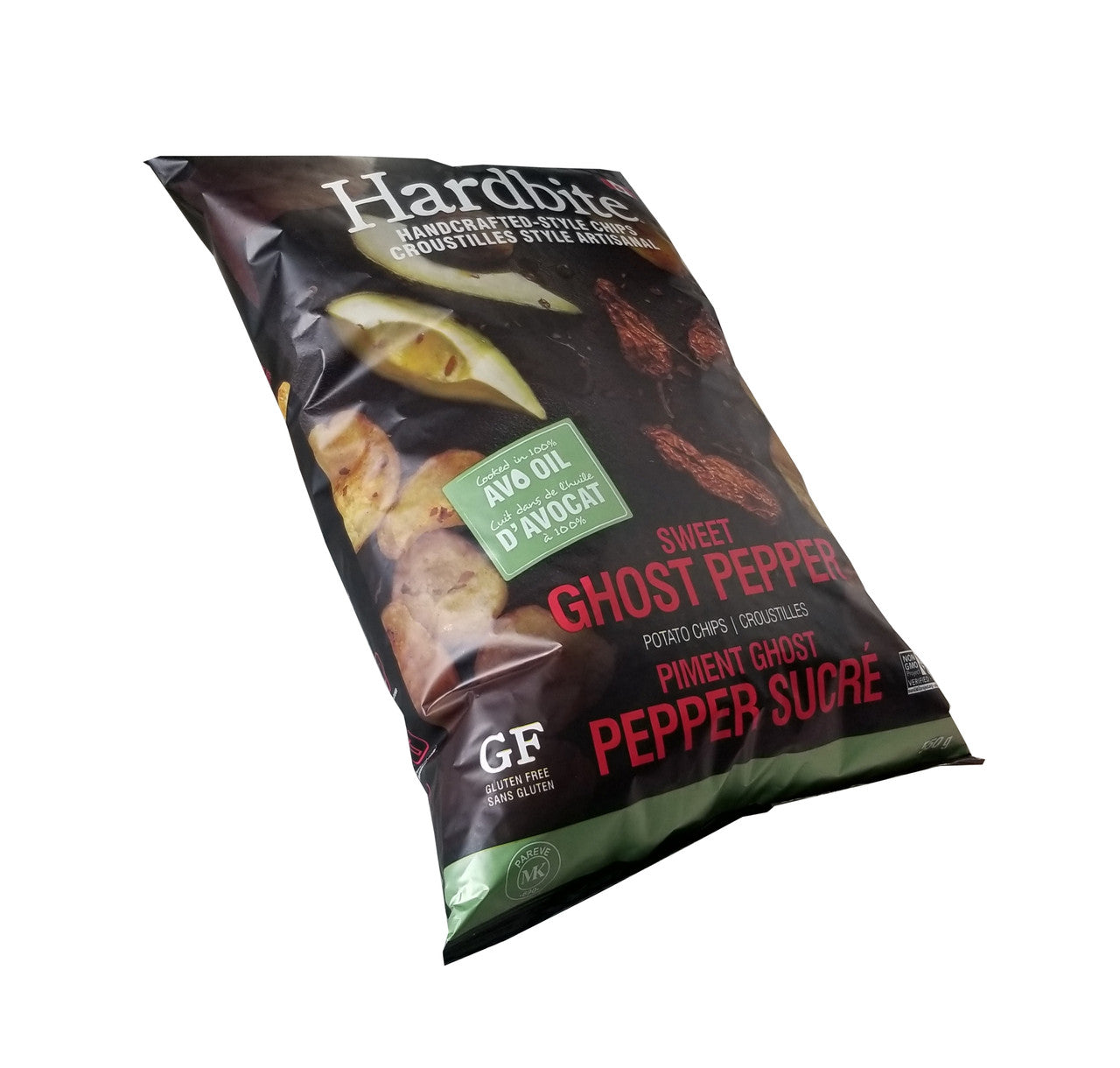 Hardbite Sweet Ghost Pepper baked in Avocado Oil Chips, 550g/1.2 lbs., Bag {Imported from Canada}
