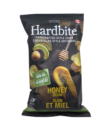 Hardbite Honey Dijon baked in Avocado Oil Chips, 128g/4.5 oz., {Imported from Canada}