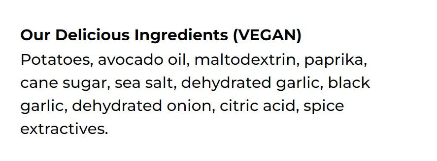 Hardbite Smoked Paprika & Garlic baked in Avocado Oil Chips, 128g/4.5 oz., {Imported from Canada}