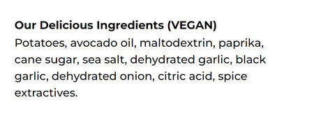 Hardbite Smoked Paprika & Garlic baked in Avocado Oil Chips, 128g/4.5 oz., {Imported from Canada}