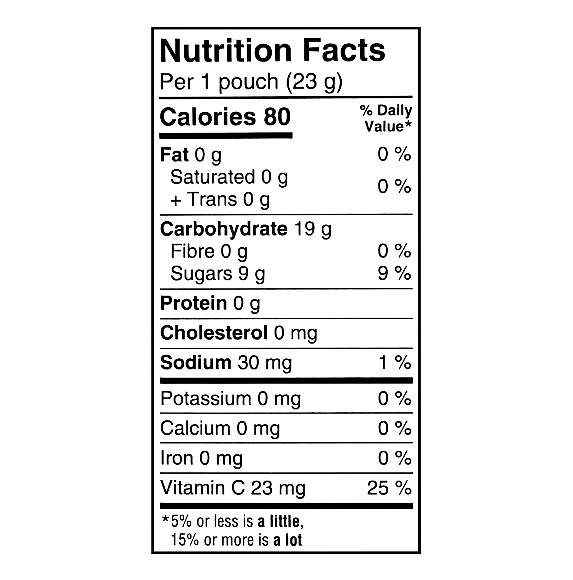 Harry Potter Hogwarts Gummies 226g nutrition facts