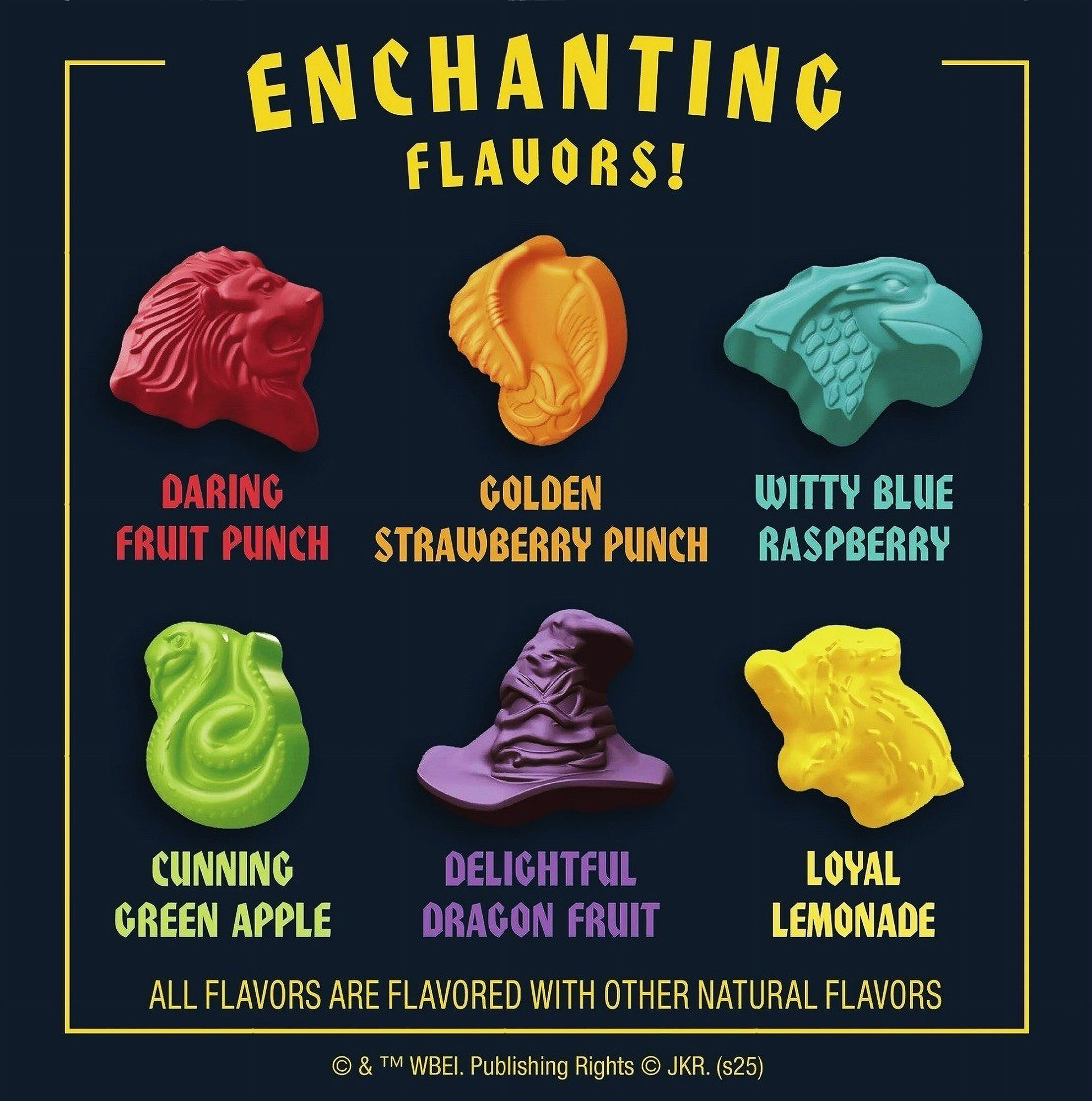 Harry Potter Hogwarts Gummies assorted fruit flavors 226g