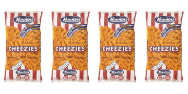 Hawkins Cheezies - 4 Pack, 285 Grams/bag, {Imported from Canada}