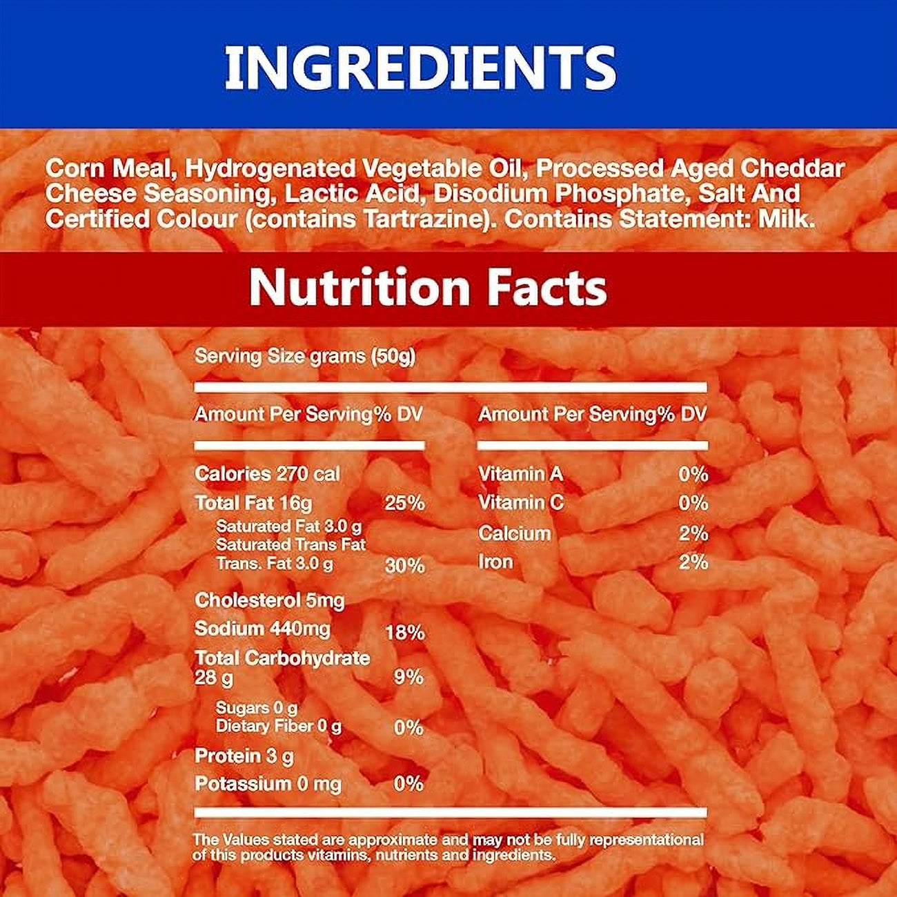 Hawkins Cheezies Corn Snacks, 2x210g, 420g/14.8 oz