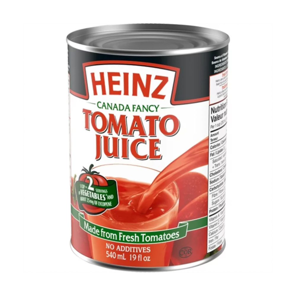 Heinz Fancy Tomato Juice, Made from Fresh Tomatoes, 540ml/19 fl. oz. Can