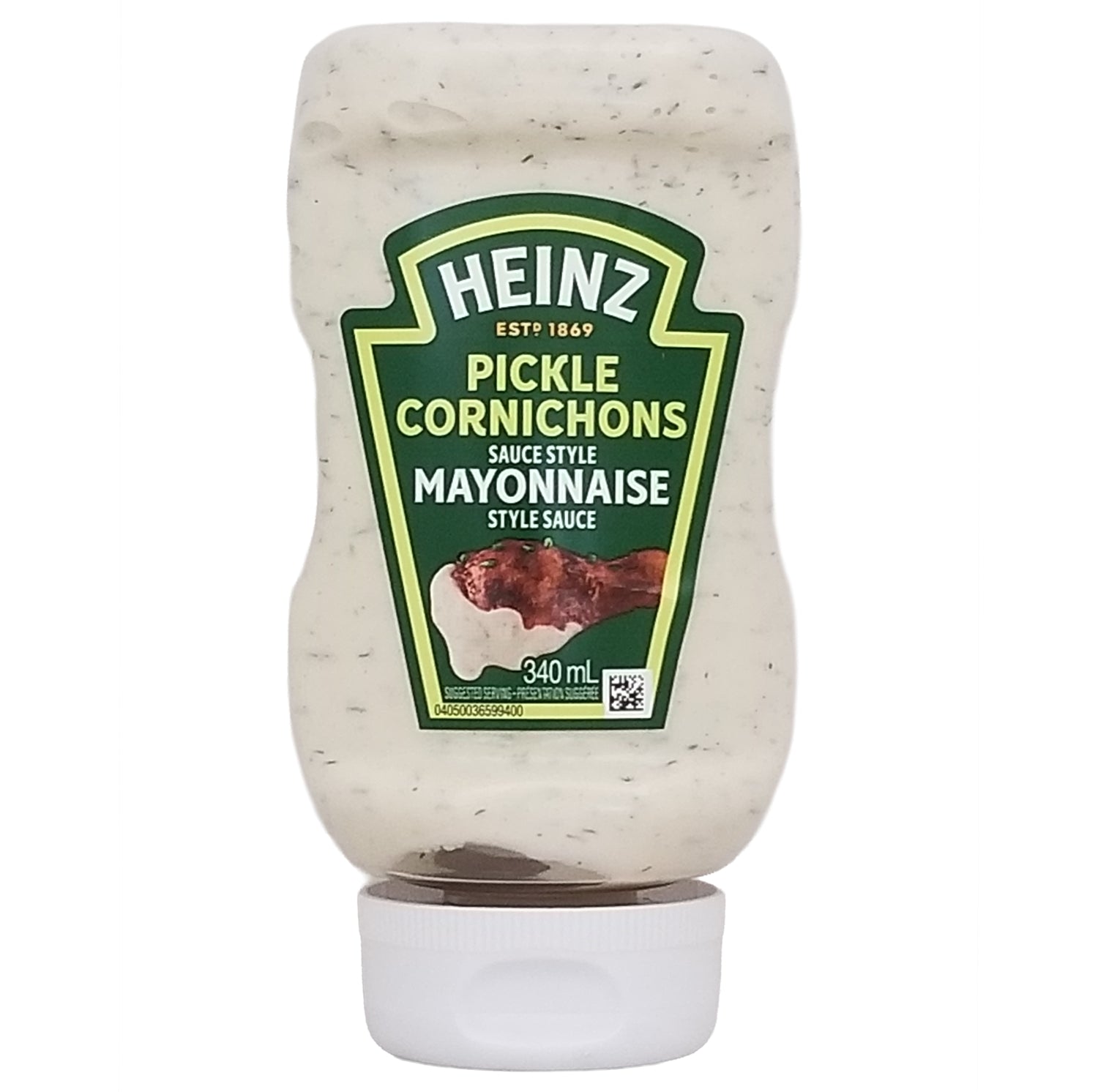 Heinz Pickle Mayonnaise Sauce 340ml – front view 2