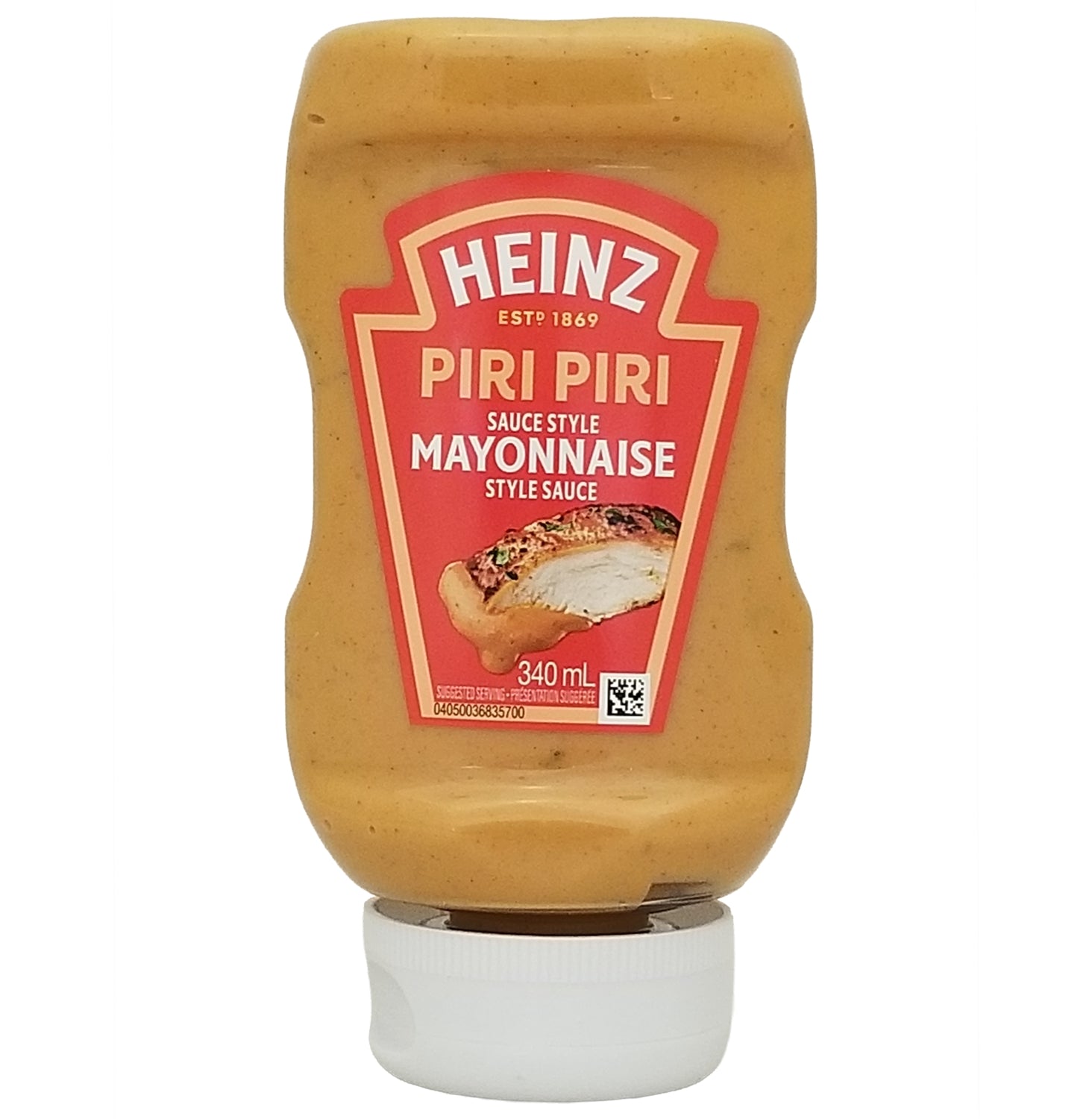 Heinz Piri Piri Mayonnaise Sauce 340ml – front view 2