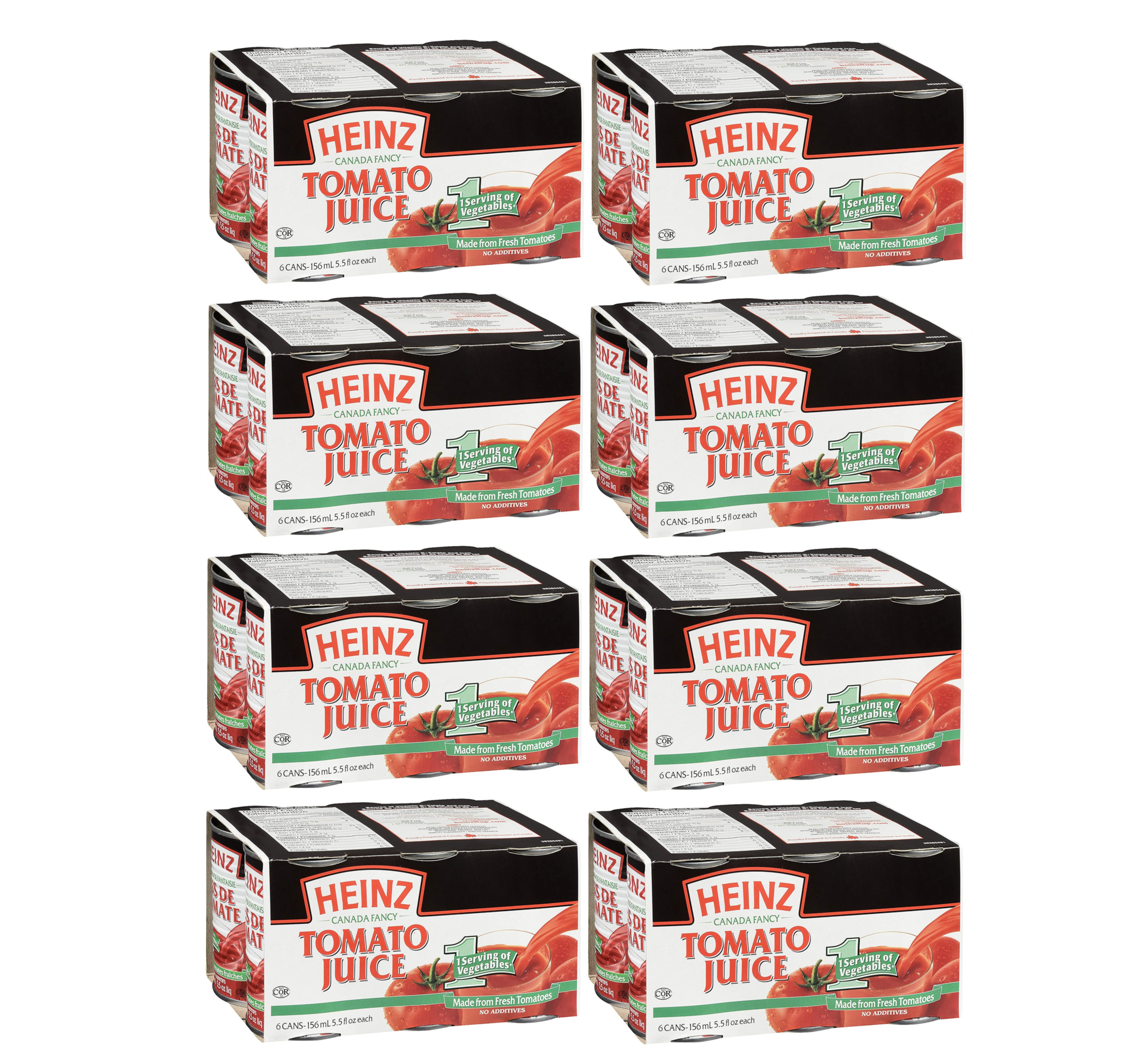 Heinz Tomato Juice Club Pack, 156ML/5.5 fl.oz., Each, 48 Count