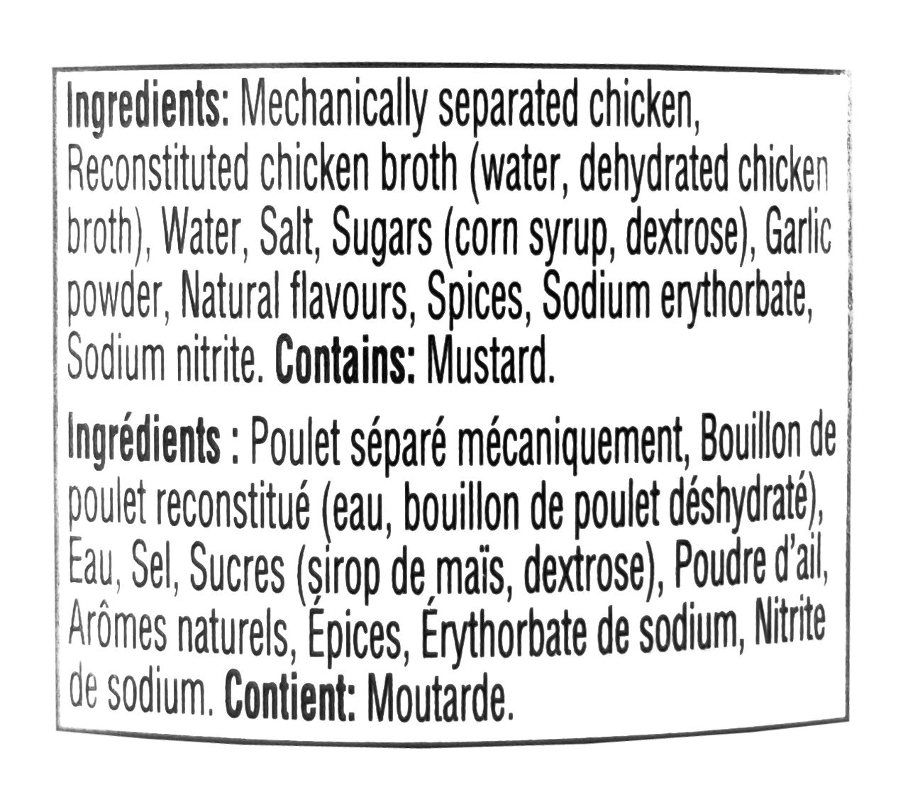 Hereford Vienna sausage in Chicken Broth, 130g/4.5 oz. Can (Imported from Canada)