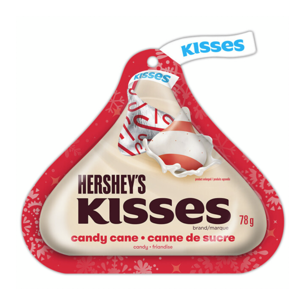 Hershey's Candy Cane Kisses, 78g/2.7 oz