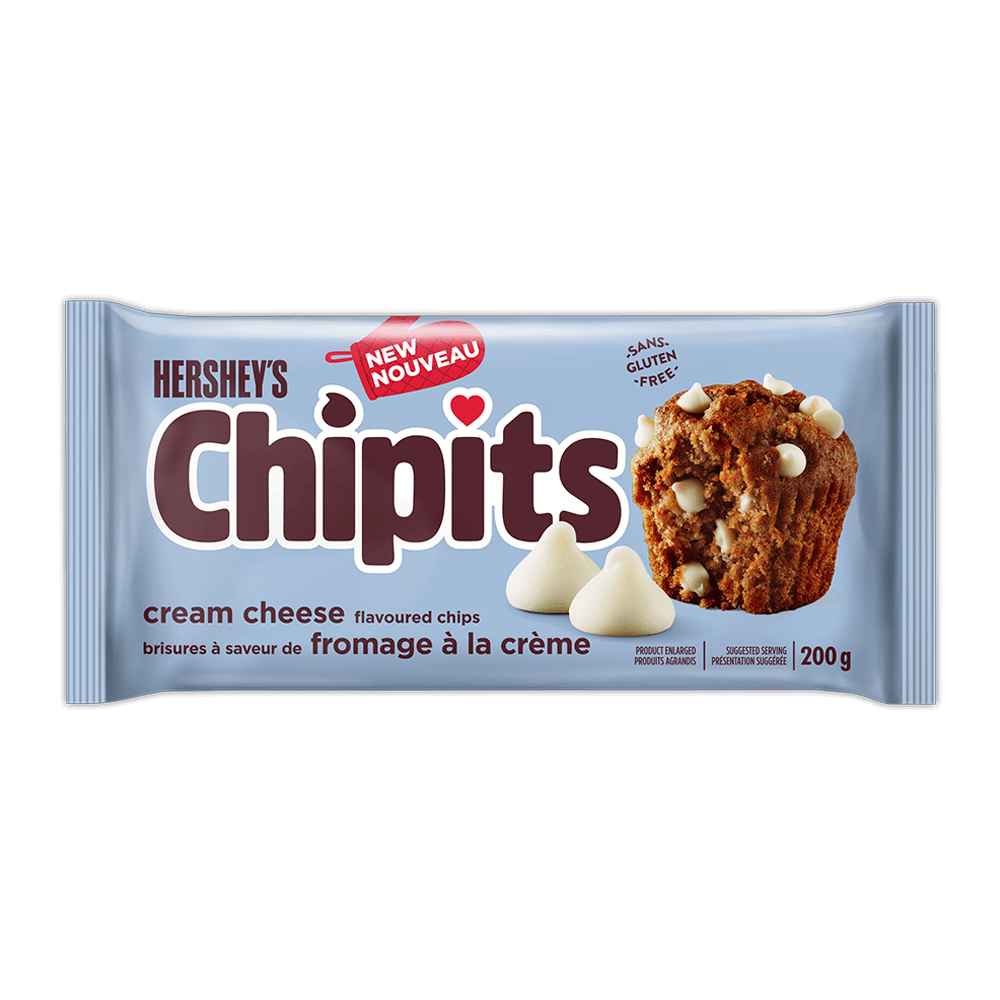 Chipits Cream Cheese flavored Baking Chips, 200g/7 oz., {Imported from Canada}