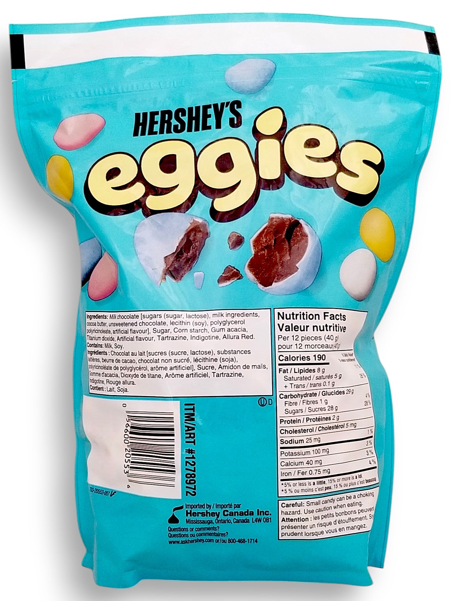 Hershey's Milk Chocolate Easter Eggies, 1.1kg/2.4 lb