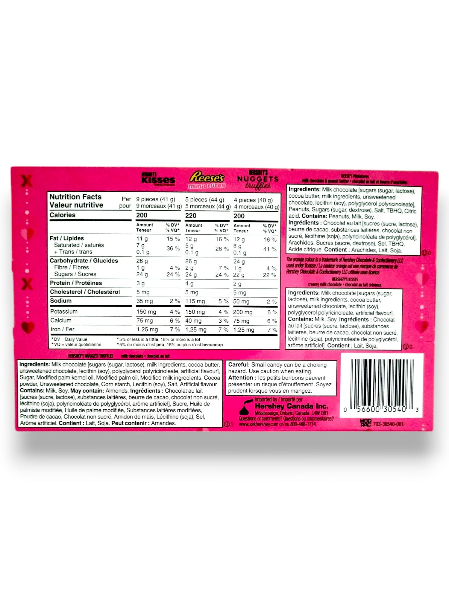 Hershey Valentine's Day Galentine Milk Chocolate Assortment, 210g/7.4 oz.