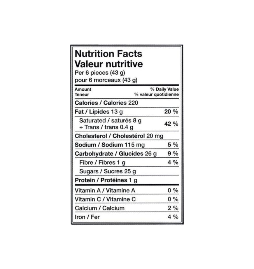 Hershey Skor Minis, 191g/6.7 Ounces {Imported from Canada}