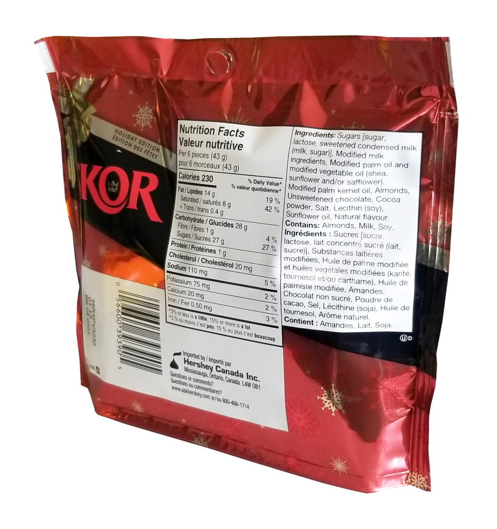 Hershey Skor Bars Holiday Edition, 161g/5.6 oz. Bag (Imported from Canada)