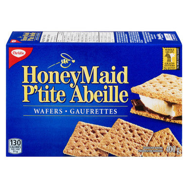 Honey Maid Graham Wafers, 400g/14.1 oz Box Front Side