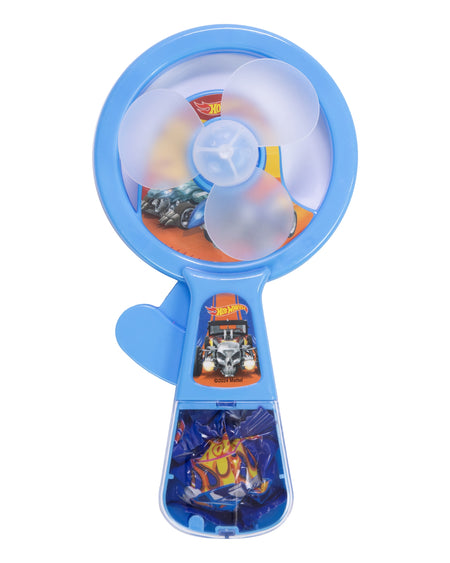 Hot Wheels Candy Fan 6g blue fruit candy fan individually wrapped