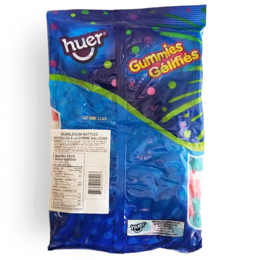 Huer Bubblegum Bottles Gummies, 1kg/2.2 lb