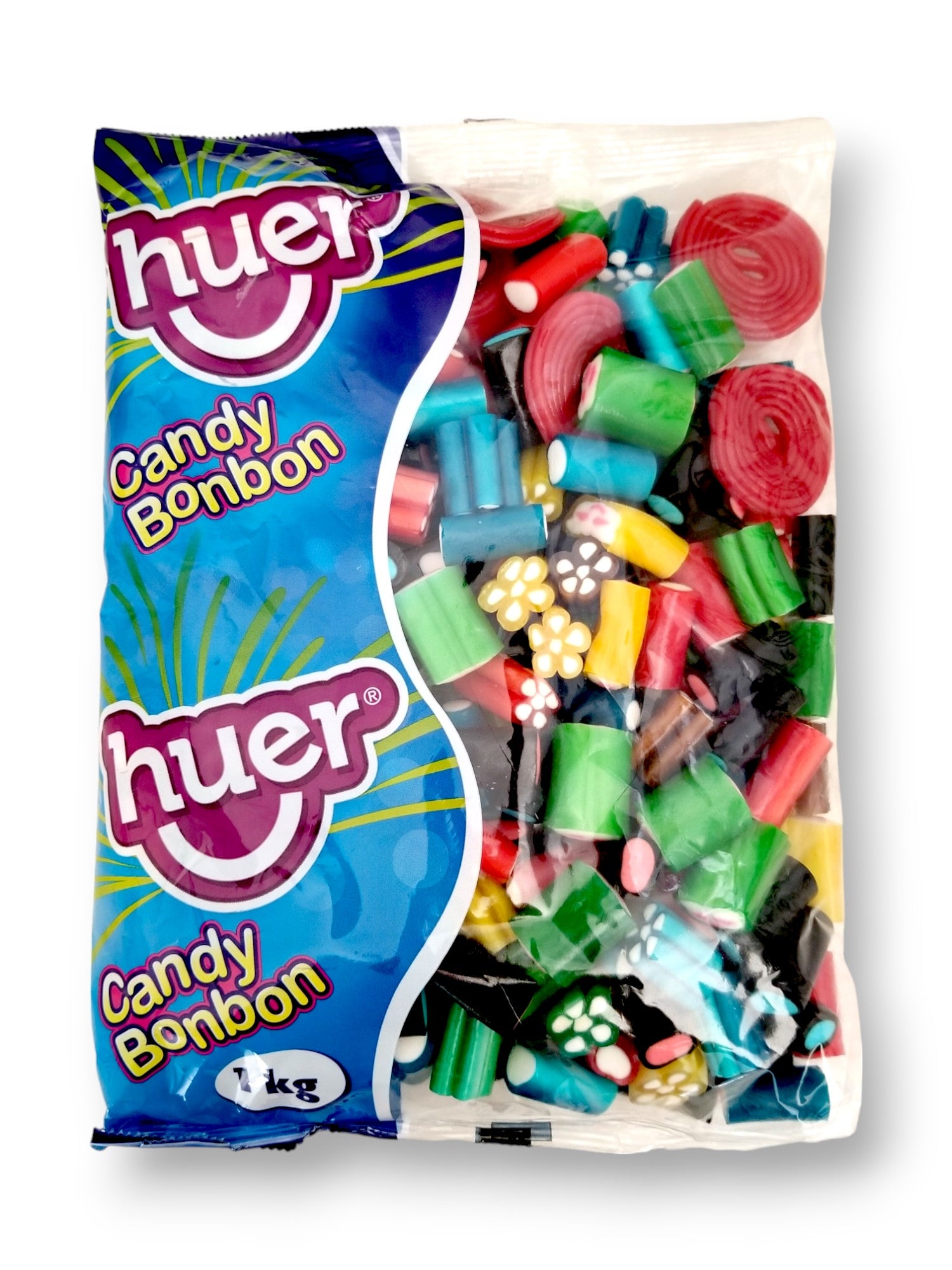 Huer Groovy Gummy Mix, 1kg/2.2 lbs., front of bag.