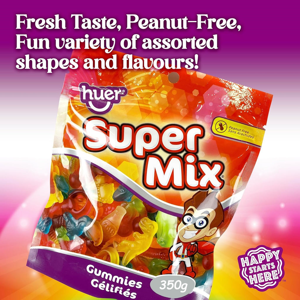 Huer Super Mix Gummies, 350g/12 oz