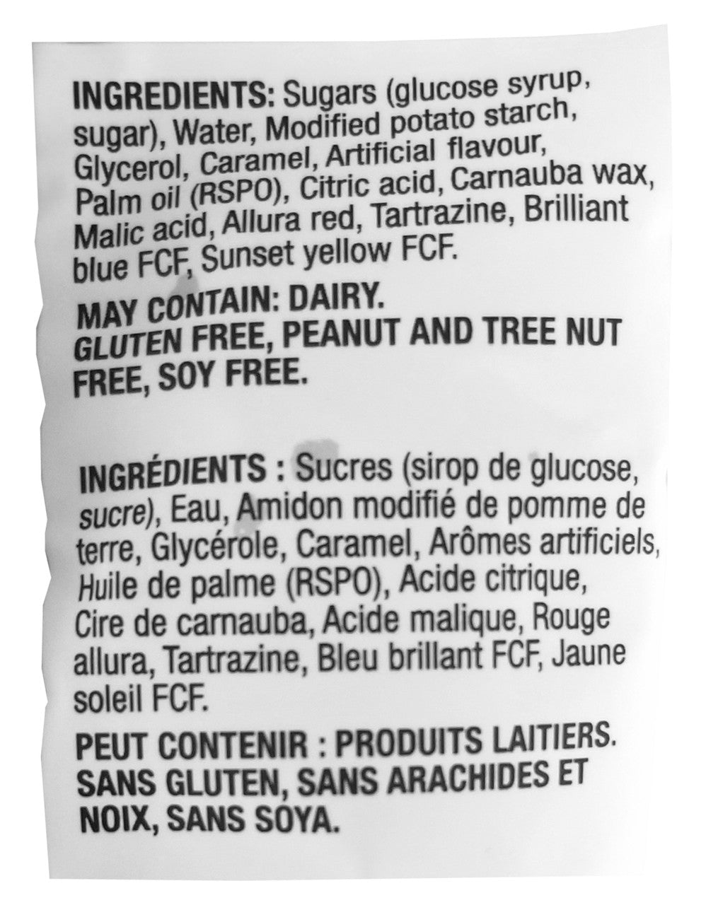 Huer Licorice Bears Gummy Candy, 120g/4.2 oz., Peg Bag, {Imported from Canada}