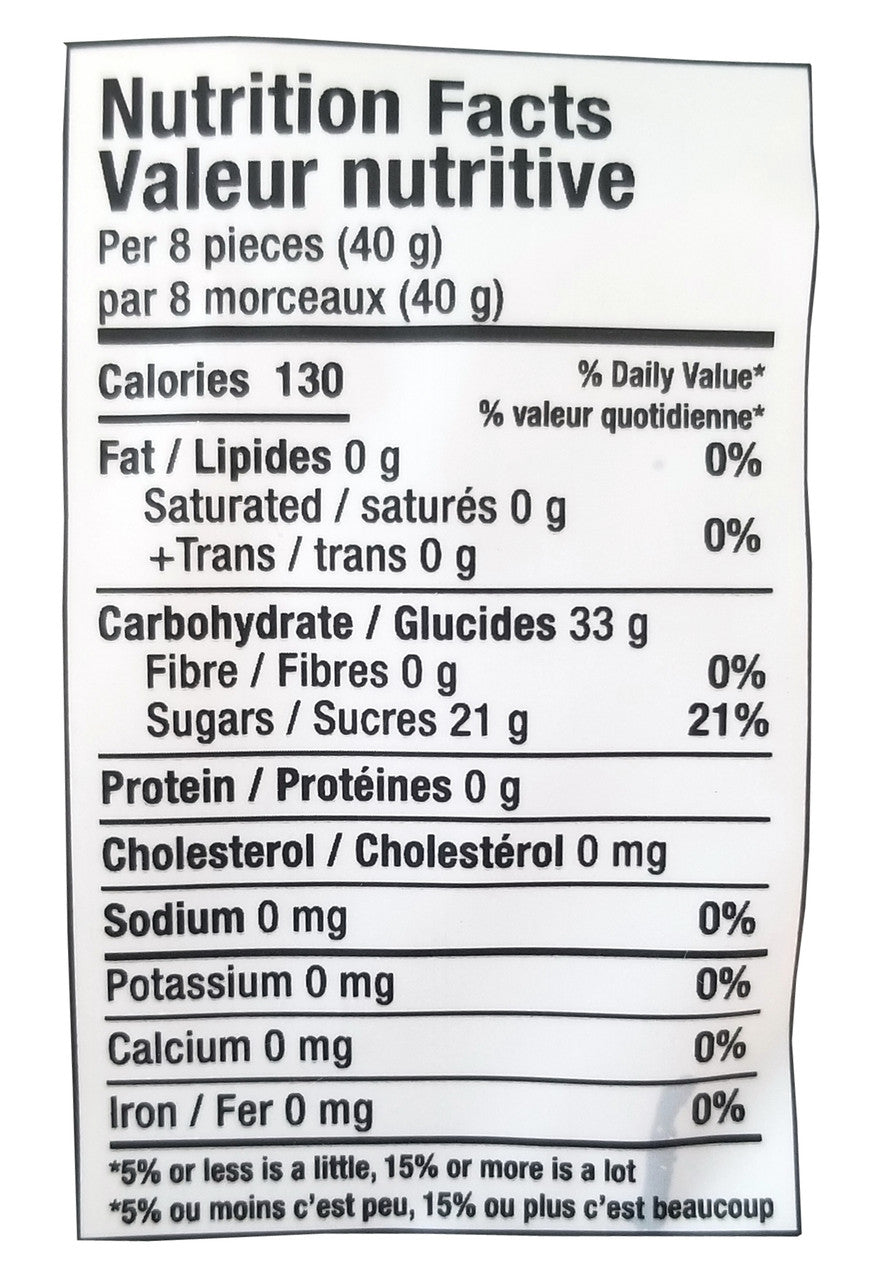 Huer Licorice Bears Gummy Candy, 120g/4.2 oz., Peg Bag, {Imported from Canada}