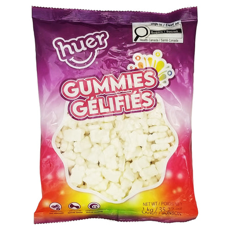 Huer Polar Bears Sour Gummy Candy – Bulk Bag 1kg (35.3 oz)