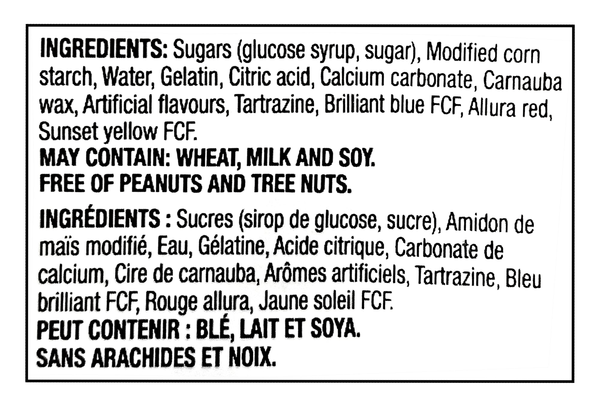 Huer Sprinkle Bears Gummies, Assorted Flavors, Rainbow Gummy Candy - 120g/4.2 oz