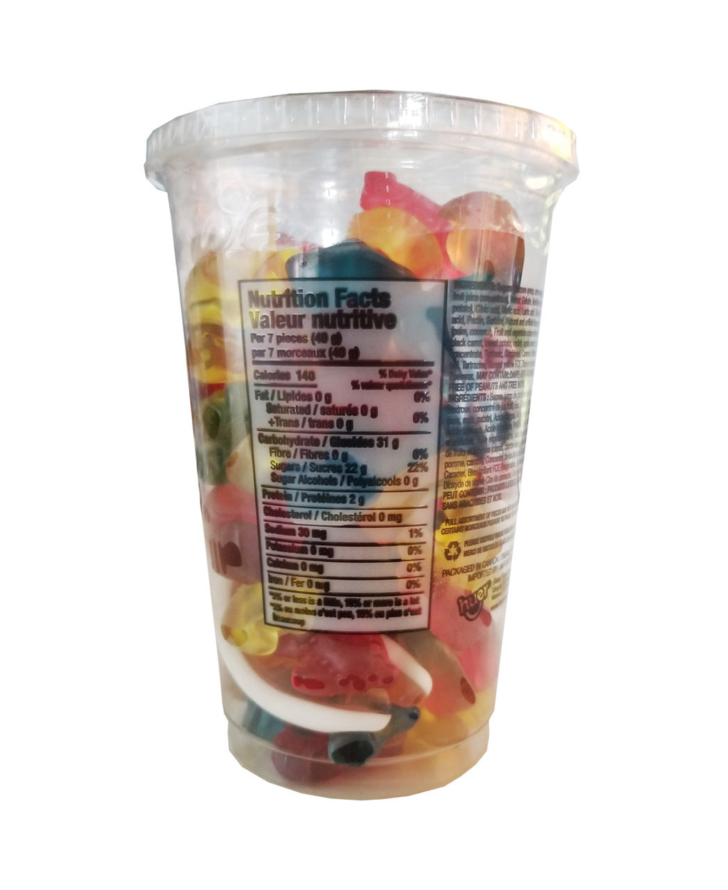 Huer Super Mix Candy Cup, 370g/13 oz., {Imported from Canada}