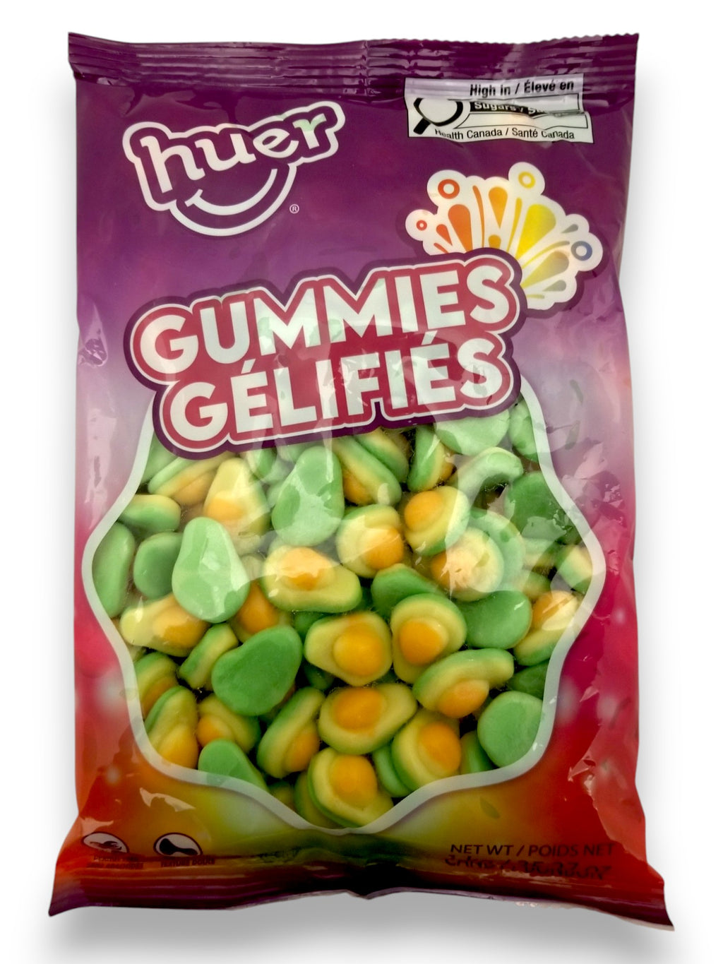 Huer Tropical Avocado Gummies, 1kg/2.2 lb. - Front