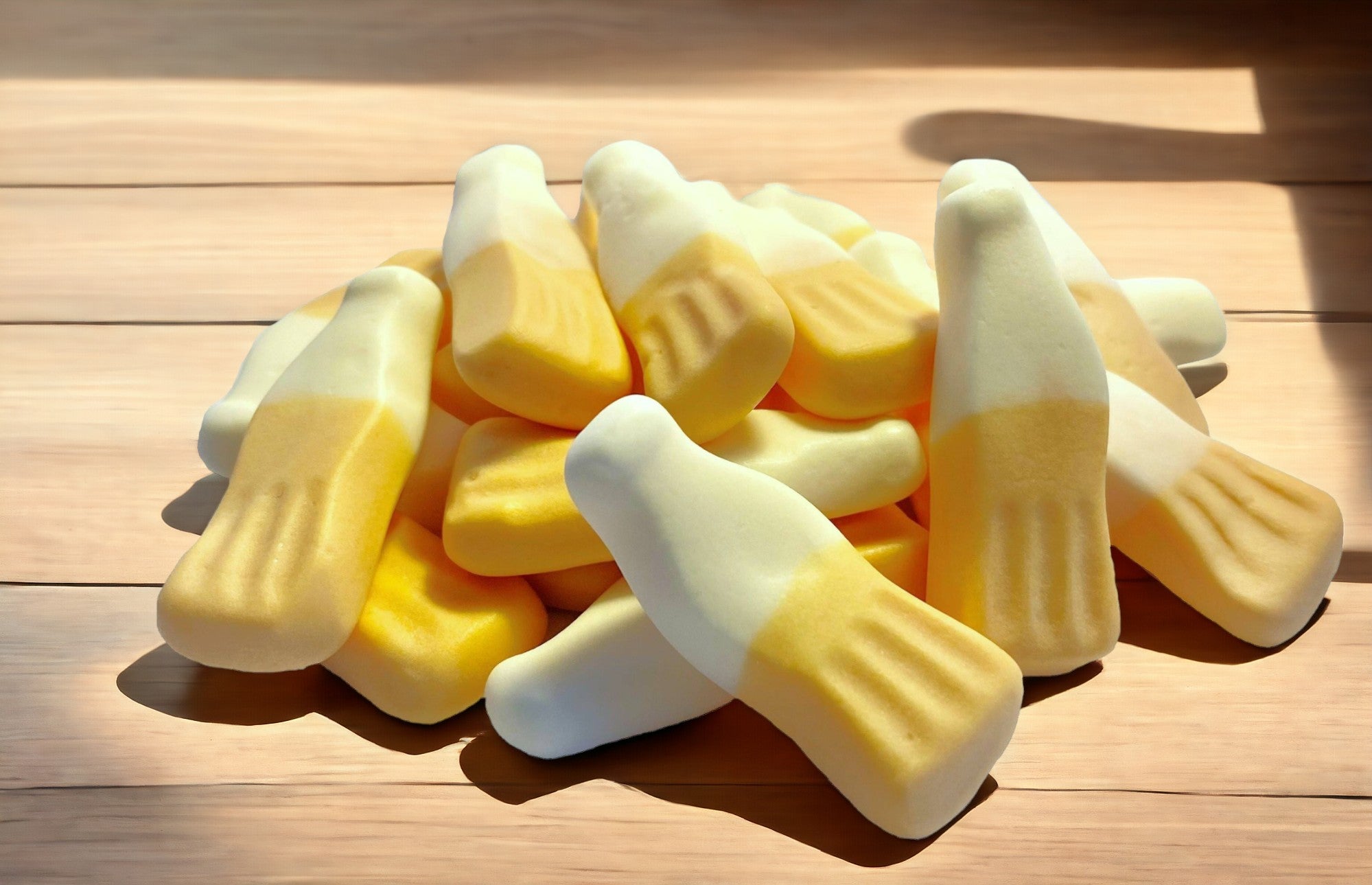 Huer Mango Frosty Gummies, 50g/1.8 oz., mango frosty gummies.