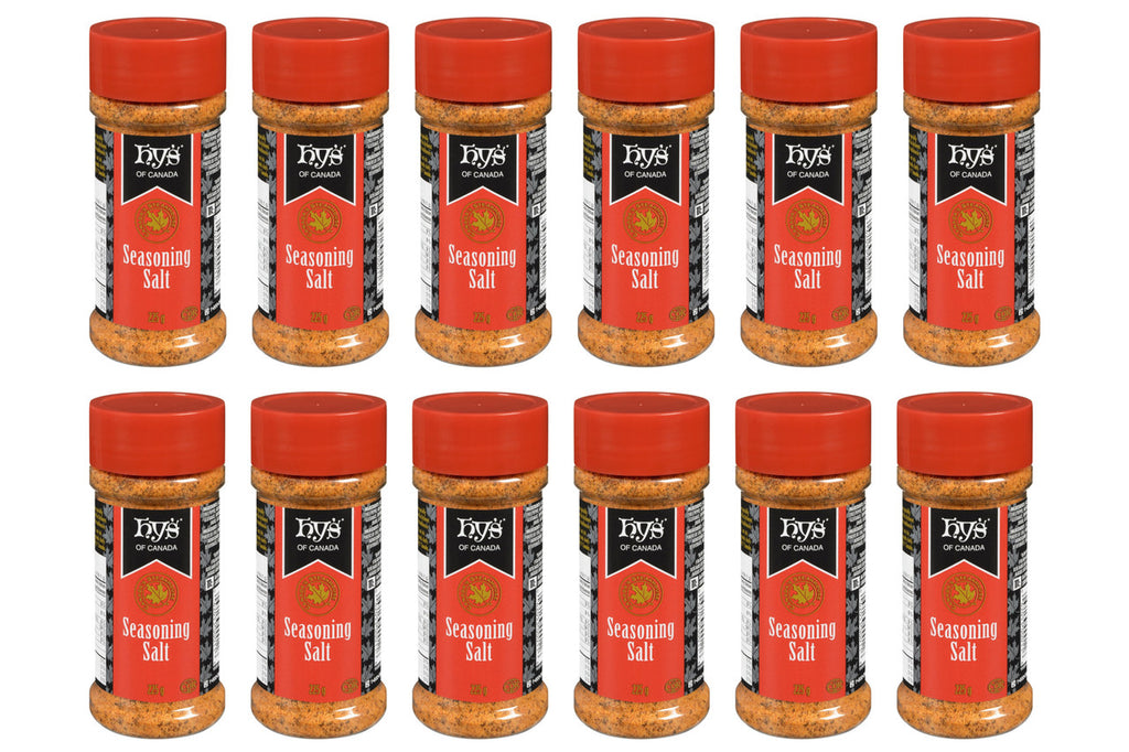 Hy's Seasoning Salt, 225g/7.93oz., 12 Pack  {Imported from Canada}