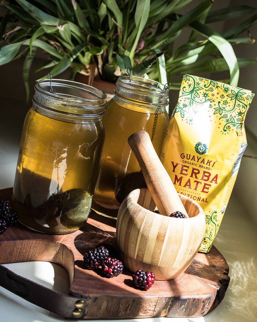 Guayaki Organic Yerba Mate Traditional Loose Leaf, 454g/1 lb., {Imported from Canada}