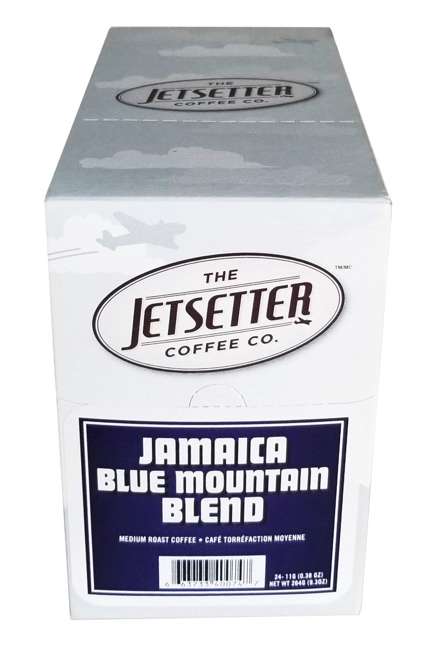 Jetsetter Jamaica Blue Mountain Blend Coffee, K-Cups, 24 Count Box {Imported from Canada}
