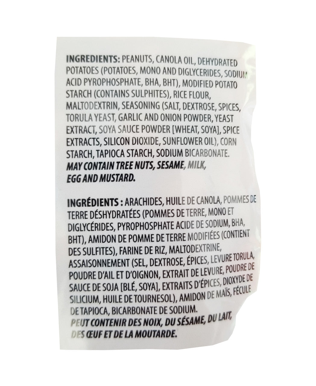 Joe's Tasty Travels, BBQ Chipnuts, 250g/8.75 oz. Bag {Imported from Canada}