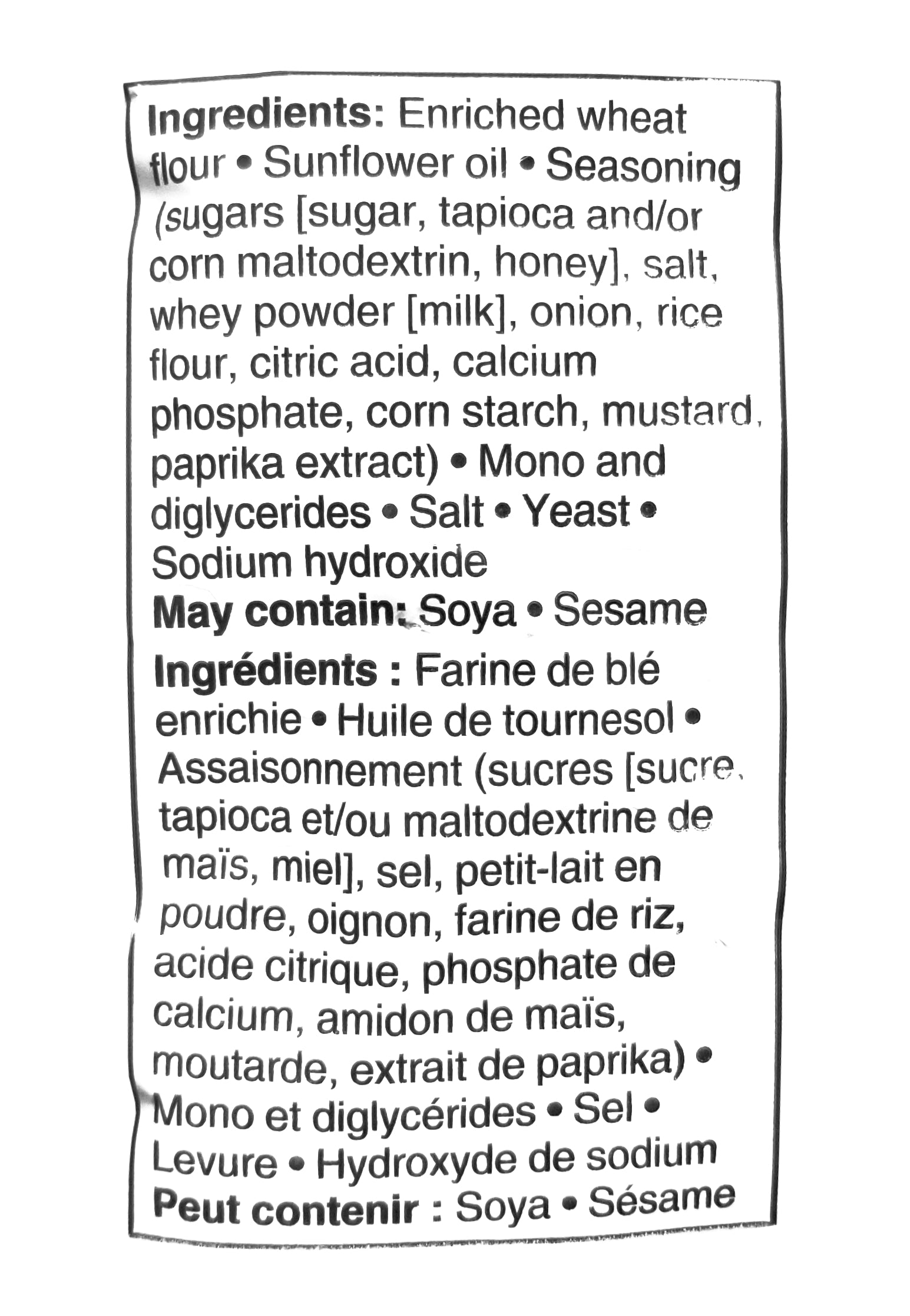 Joe's Tasty Travels Honey Mustard Flavored Pretzel Pieces, 150g/5 oz. Bag